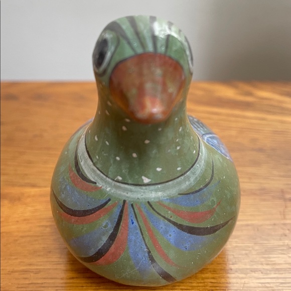 Vintage Green Tonala Mexico Bird - Picture 4 of 5